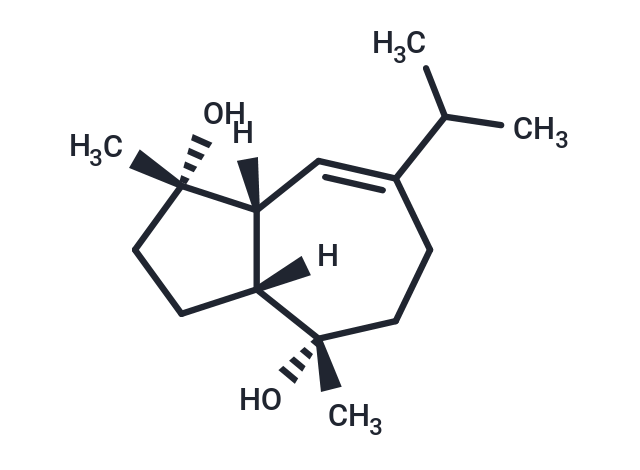 化合物 1αH,5αH-guaia-6-ene-4β,10β-diol|TN6817|TargetMol