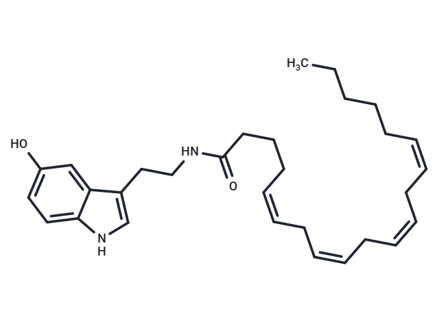 化合物 Arachidonyl serotonin|T22582|TargetMol