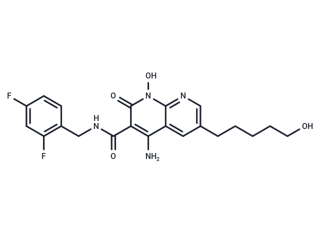 化合物 HIV-1 integrase inhibitor 3|T11567|TargetMol