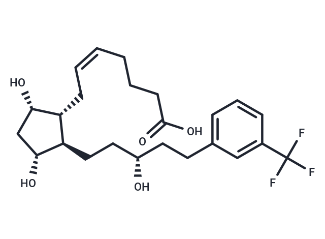 17-trifluoromethylphenyl-13,14-dihydro trinor Prostaglandin F2α|T37948|TargetMol