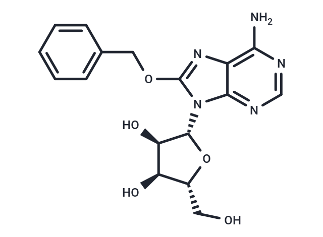 化合物 8-Benzyloxyadenosine|TNU0198|TargetMol