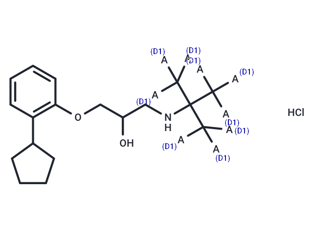 盐酸喷布特罗-d9|TMIR-0022|TargetMol