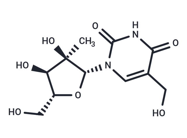 化合物 5-Hydroxymethyl-2’-C-methyluridine|TNU0332|TargetMol