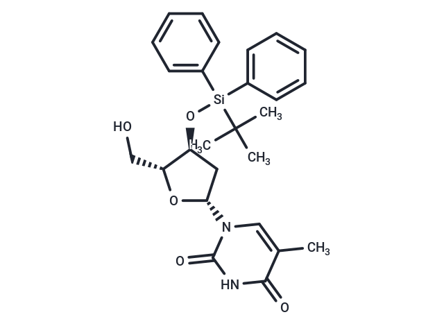 化合物 3’-O-(t-Butyldiphenylsilyl)thymidine|TNU1269|TargetMol