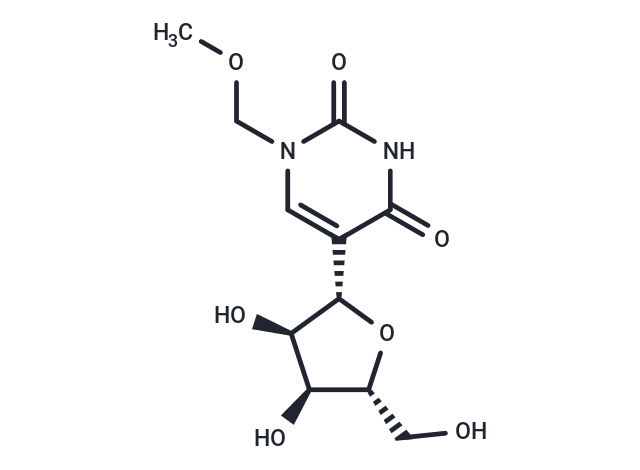 化合物 N1-Ethoxymethyl ? pseudouridine|TNU0311|TargetMol