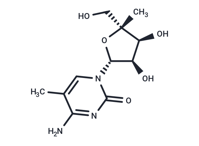 化合物 4’-C-Methyl-5-methylcytidine|TNU0402|TargetMol