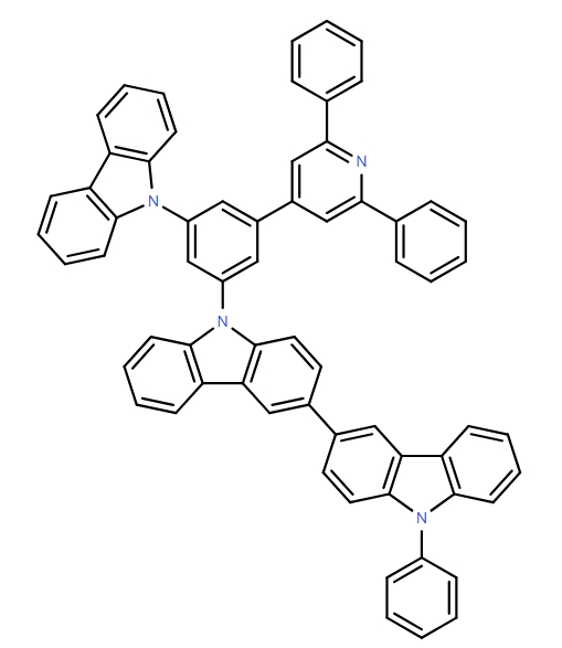 3,3′-Bi-9H-carbazole, 9-[3-(9H-carbazol-9-yl)-5-(2,6-diphenyl-4-pyridinyl)phenyl]-9′-phenyl-