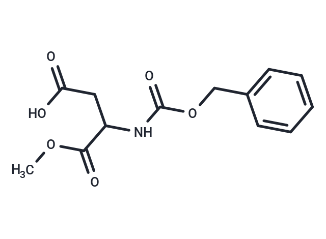 化合物 (S)-3-(((Benzyloxy)carbonyl)amino)-4-methoxy-4-oxobutanoic acid|T65984|TargetMol