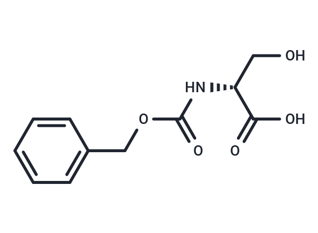 化合物 (R)-2-(((Benzyloxy)carbonyl)amino)-3-hydroxypropanoic acid|T66082|TargetMol