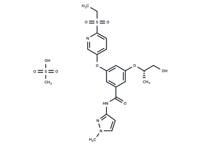 化合物 MK-0941|T12057|TargetMol