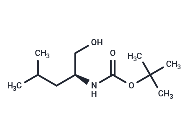 化合物 (S)-tert-Butyl (1-hydroxy-4-methylpentan-2-yl)carbamate|T66221|TargetMol