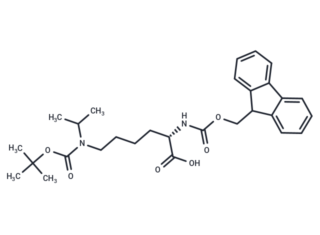 化合物 N-Fmoc-N'-Boc-N'-isopropyl-L-lysine|T66441|TargetMol