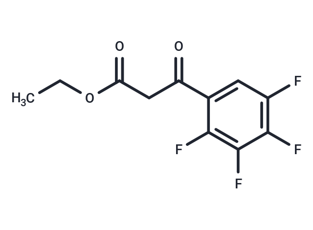 化合物 Ethyl 3-oxo-3-(2,3,4,5-tetrafluorophenyl)propanoate|T64869|TargetMol