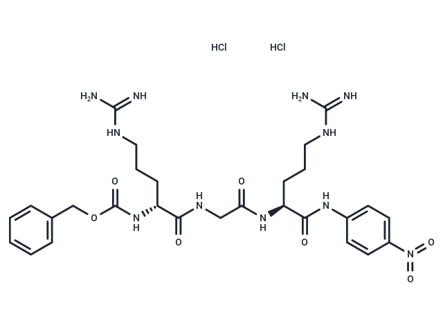 Z-D-Arg-Gly-Arg-pNA . 2 HCl|T37054|TargetMol