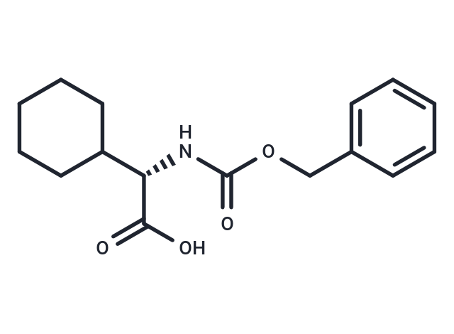 化合物 (S)-2-(((Benzyloxy)carbonyl)amino)-2-cyclohexylacetic acid|T66145|TargetMol