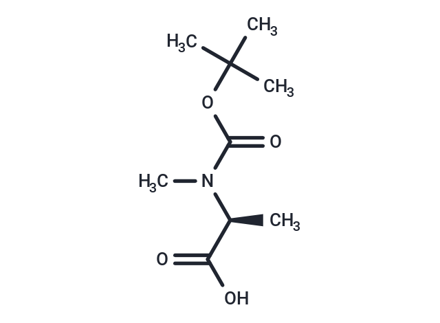 化合物 Boc-N-Me-Ala-OH|T67523|TargetMol
