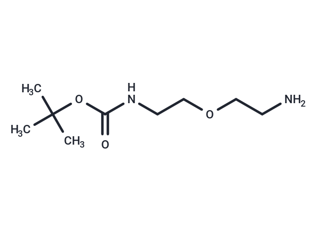 化合物 Amino-PEG2-NH-Boc|T14231|TargetMol