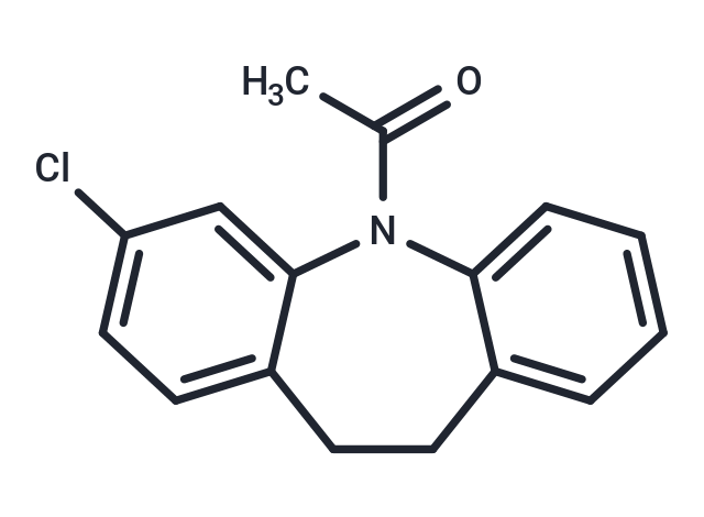 化合物 5-Acetyl-3-chloro-10,11-dihydro-5H-dibenz[b,f]azepine|T67591|TargetMol