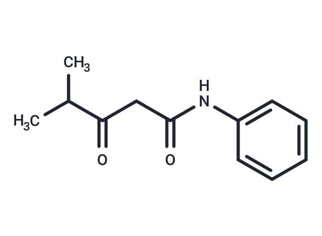 化合物 4-Methyl-3-oxo-N-phenylpentanamide|T65710|TargetMol