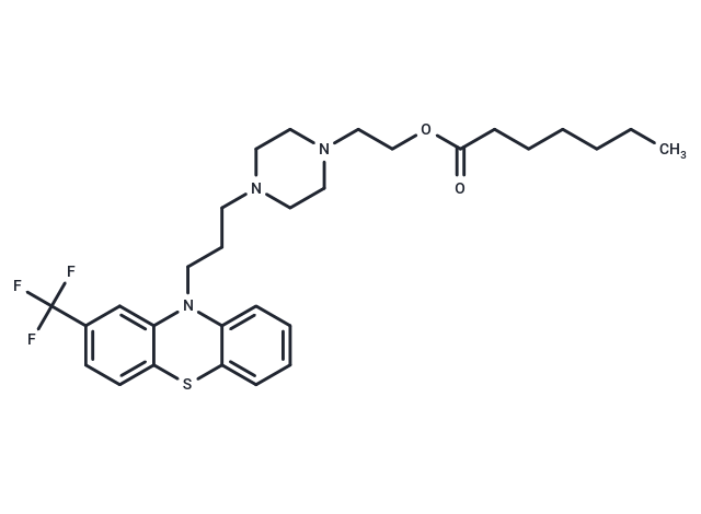 化合物 Fluphenazine enanthate|T11304|TargetMol