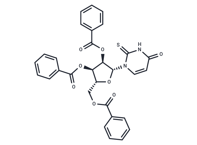 化合物 2’,3’,5’-Tri-O-benzoyl-2-thiouridine|TNU1177|TargetMol