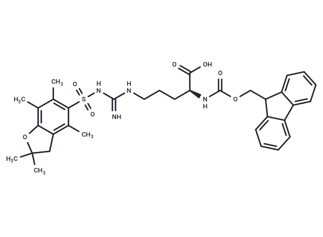 化合物 Fmoc-Arg(Pbf)-OH|T67549|TargetMol