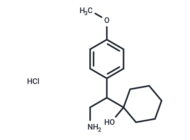 化合物 1-[2-Amino-1-(4-methoxyphenyl)ethyl]cyclohexanol Hydrochloride|T67482|TargetMol