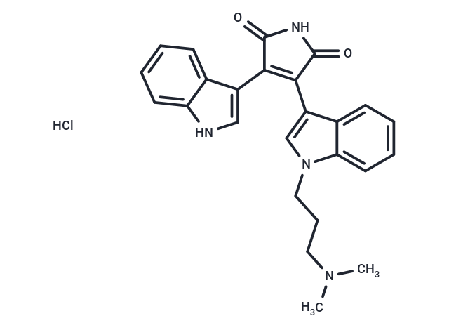 化合物 Bisindolylmaleimide I HCl|T26826|TargetMol