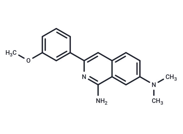 化合物 3-arylisoquinolinamine derivative|T10106|TargetMol