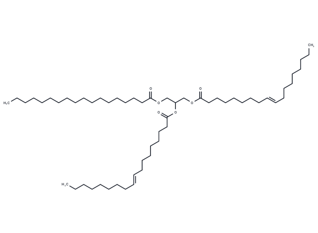 化合物 1,2-Dielaidoyl-3-Stearoyl-rac-glycerol|T85093|TargetMol