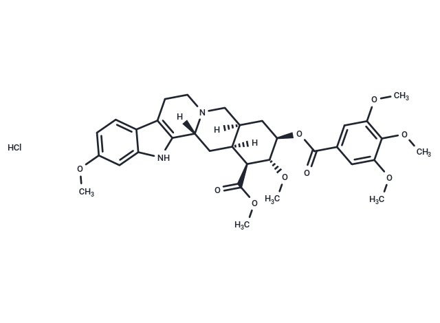 化合物 Reserpine hydrochloride|T21772|TargetMol