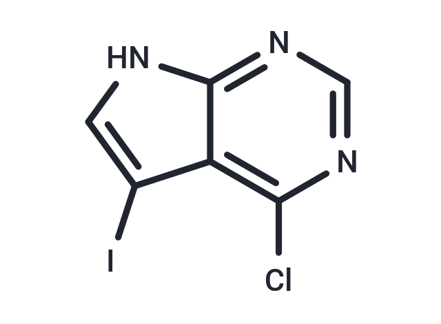 化合物 4-Chloro-5-iodo-7H-pyrrol[2,3-d]pyrimidine|TNU0717|TargetMol