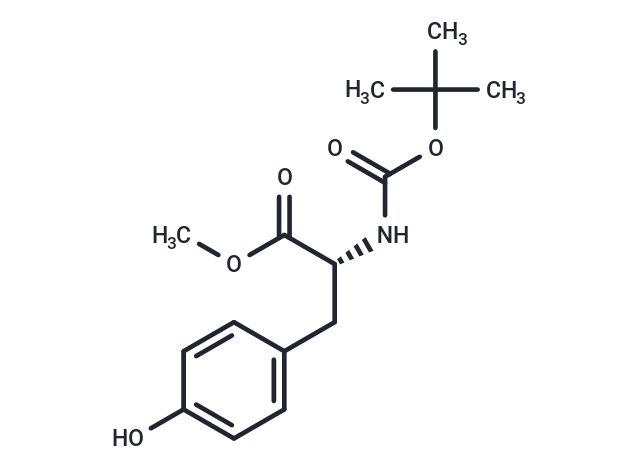 化合物 Boc-D-Tyr-OMe|T65035|TargetMol