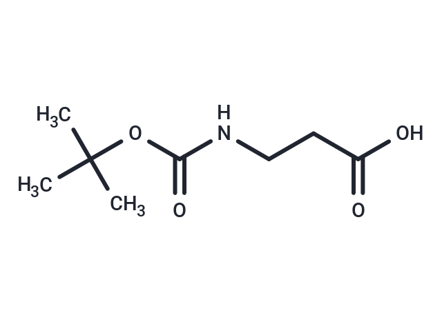 化合物 Boc-β-Ala-OH|T65931|TargetMol