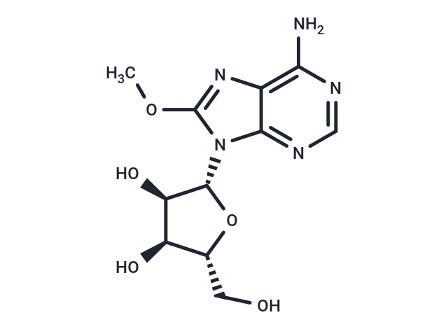 化合物 8-Methoxyadenosine|TNU0284|TargetMol