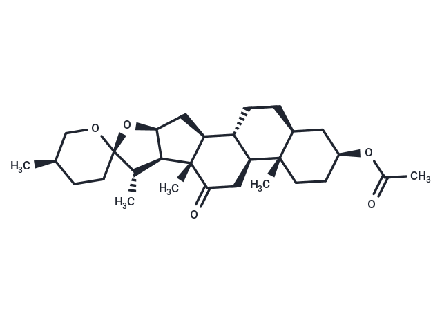 化合物 Hecogenin acetate|T41306|TargetMol