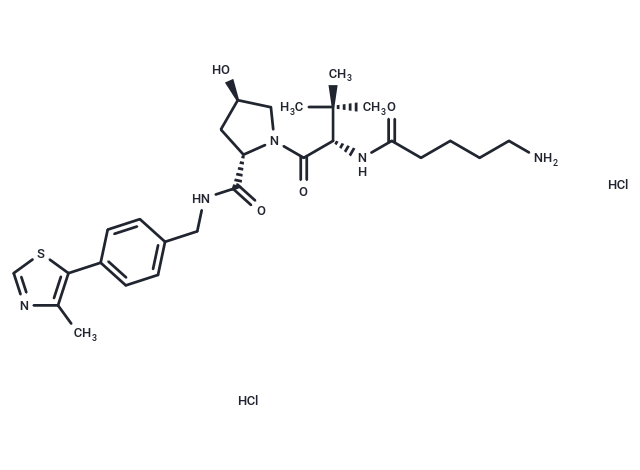 化合物 (S,R,S)-AHPC-C4-NH2 dihydrochloride|T18665|TargetMol