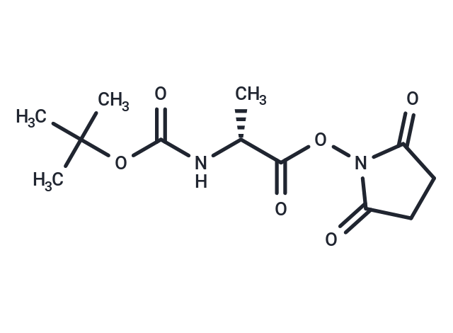 化合物 Boc-D-Ala-OSu|T65028|TargetMol