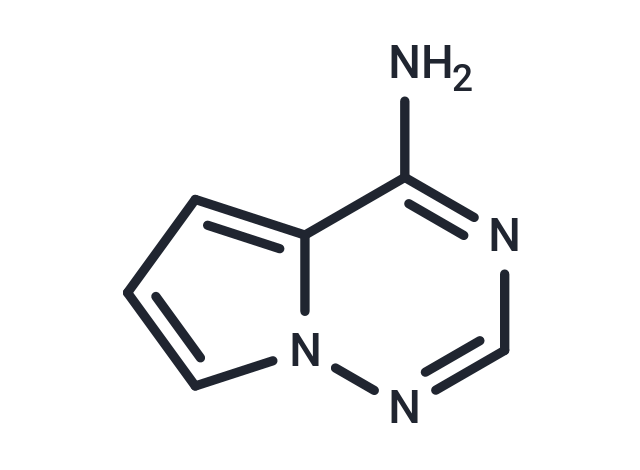 化合物 Pyrrolo[2,1-f][1,2,4]triazin-4-amine|T65416|TargetMol