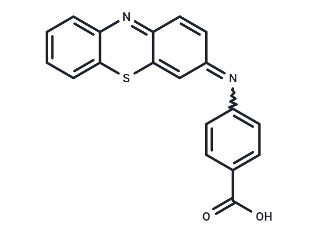 化合物 3-(4’-Carboxyphenyl)imino-3H-phenothiazine|TNU0675|TargetMol