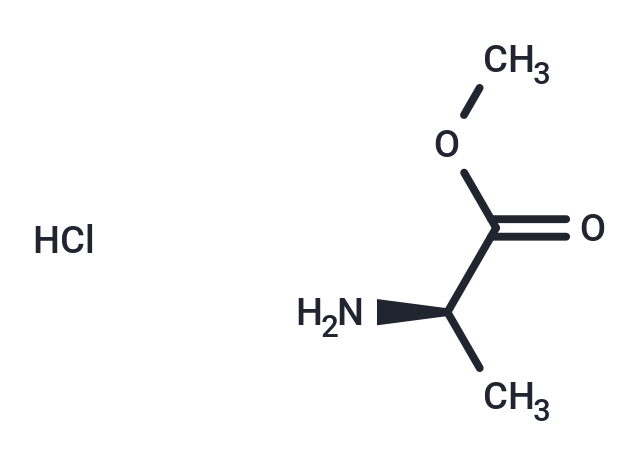 化合物 H-D-Ala-OMe.HCl|T66351|TargetMol