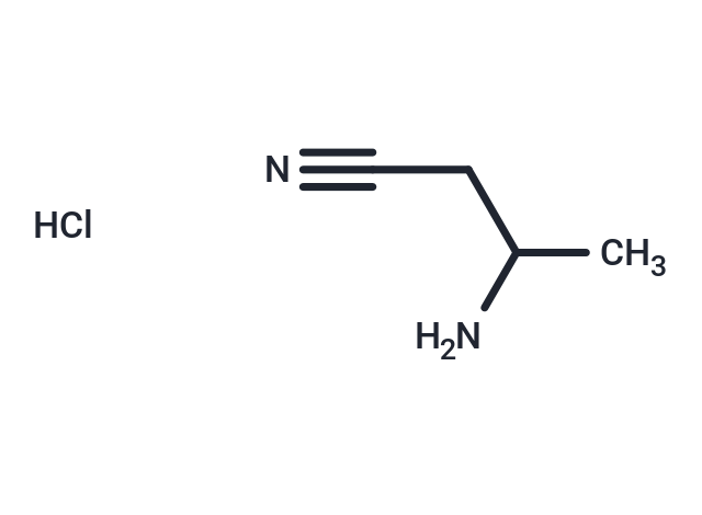 化合物 3-Aminobutanenitrile hydrochloride|T64404|TargetMol