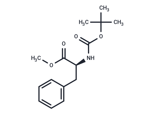 化合物 Methyl (tert-butoxycarbonyl)-L-phenylalaninate|T65542|TargetMol