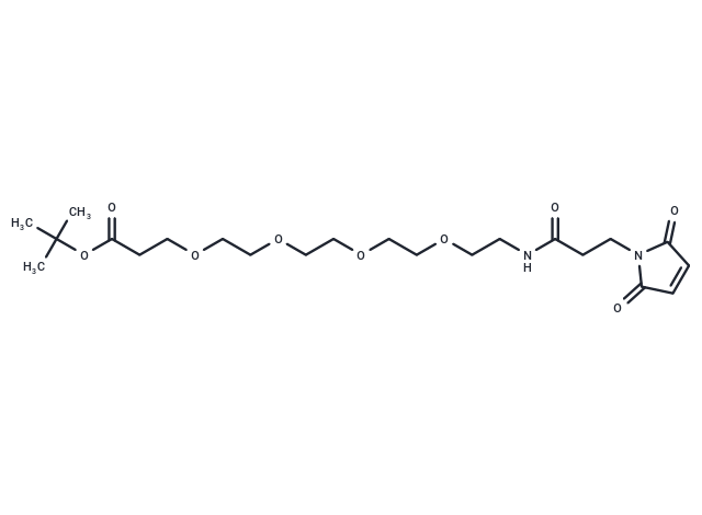 化合物 Mal-Amido-PEG4-Boc|T15955|TargetMol