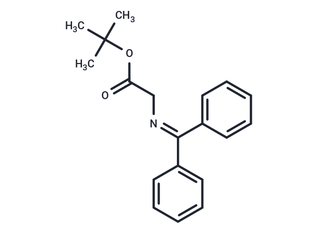 化合物 tert-Butyl 2-((diphenylmethylene)amino)acetate|T64928|TargetMol