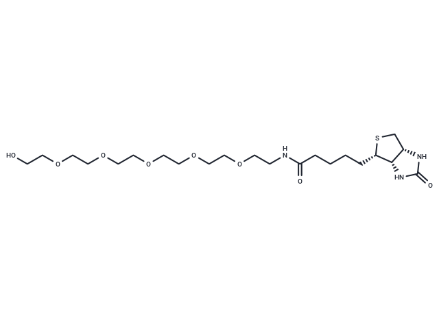 化合物 Biotin-PEG6-alcohol|T14607|TargetMol