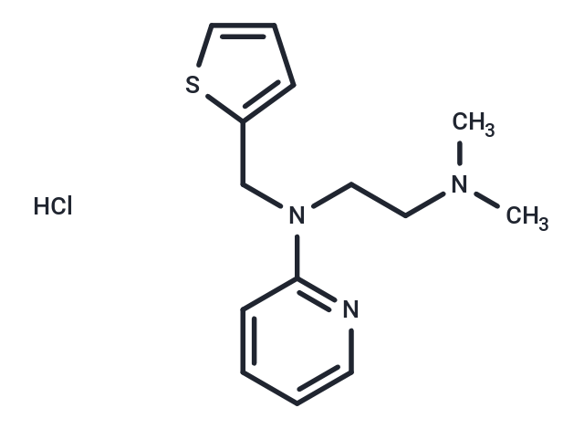 化合物 Methapyrilene hydrochloride|T33316|TargetMol