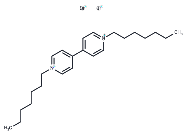 二溴化-1,1ˊ-二庚基-4,4ˊ-联吡啶鎓|T7338|TargetMol