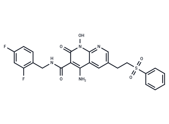 化合物 HIV-1 integrase inhibitor 4|T11568|TargetMol