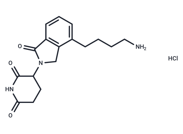 化合物 Lenalidomide-C4-NH2 hydrochloride|T17878|TargetMol